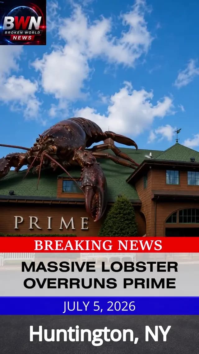 Giant Lobster Climbs Prime report image
